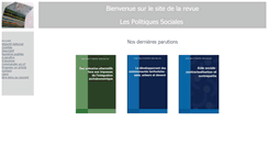 Desktop Screenshot of lespolitiquessociales.org